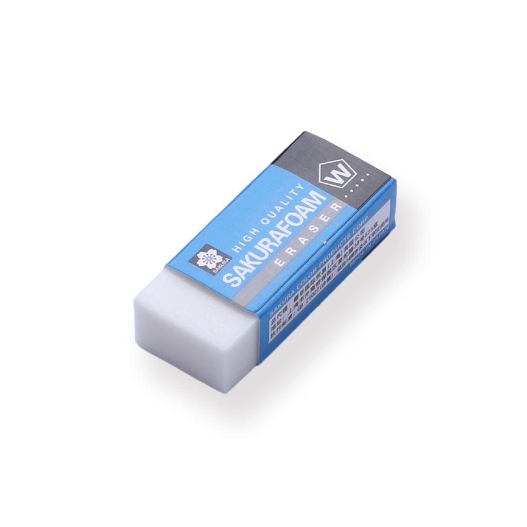 Sakura High Quality Foam Eraser XRFW-60 - Small - Stationery Pal