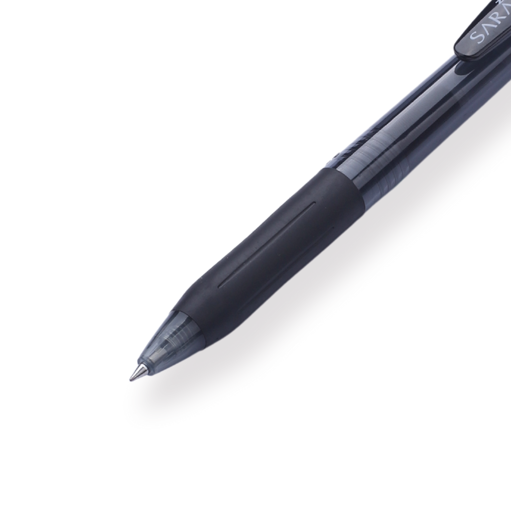 Zebra Sarasa Limited Edition Clip Gel Pen - 0.5 mm - Black - Black Body - Stationery Pal