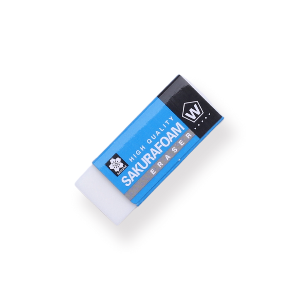 Sakura High Quality Foam Eraser XRFW-60 - Small - Stationery Pal