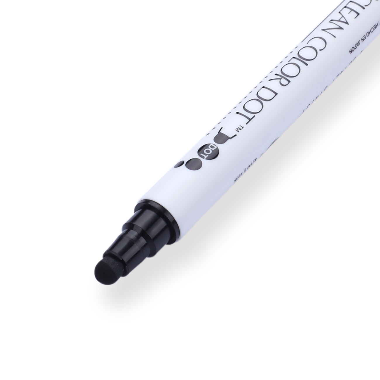 Kuretake ZIG Clean Color Dot Double-Sided Marker - Black 010 - Stationery Pal