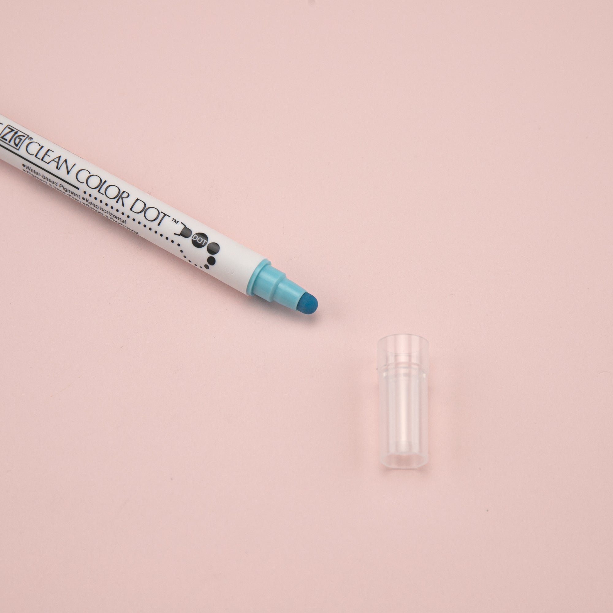 Kuretake ZIG Clean Color Dot Double-Sided Marker - Blue Bonnet 036 - Stationery Pal