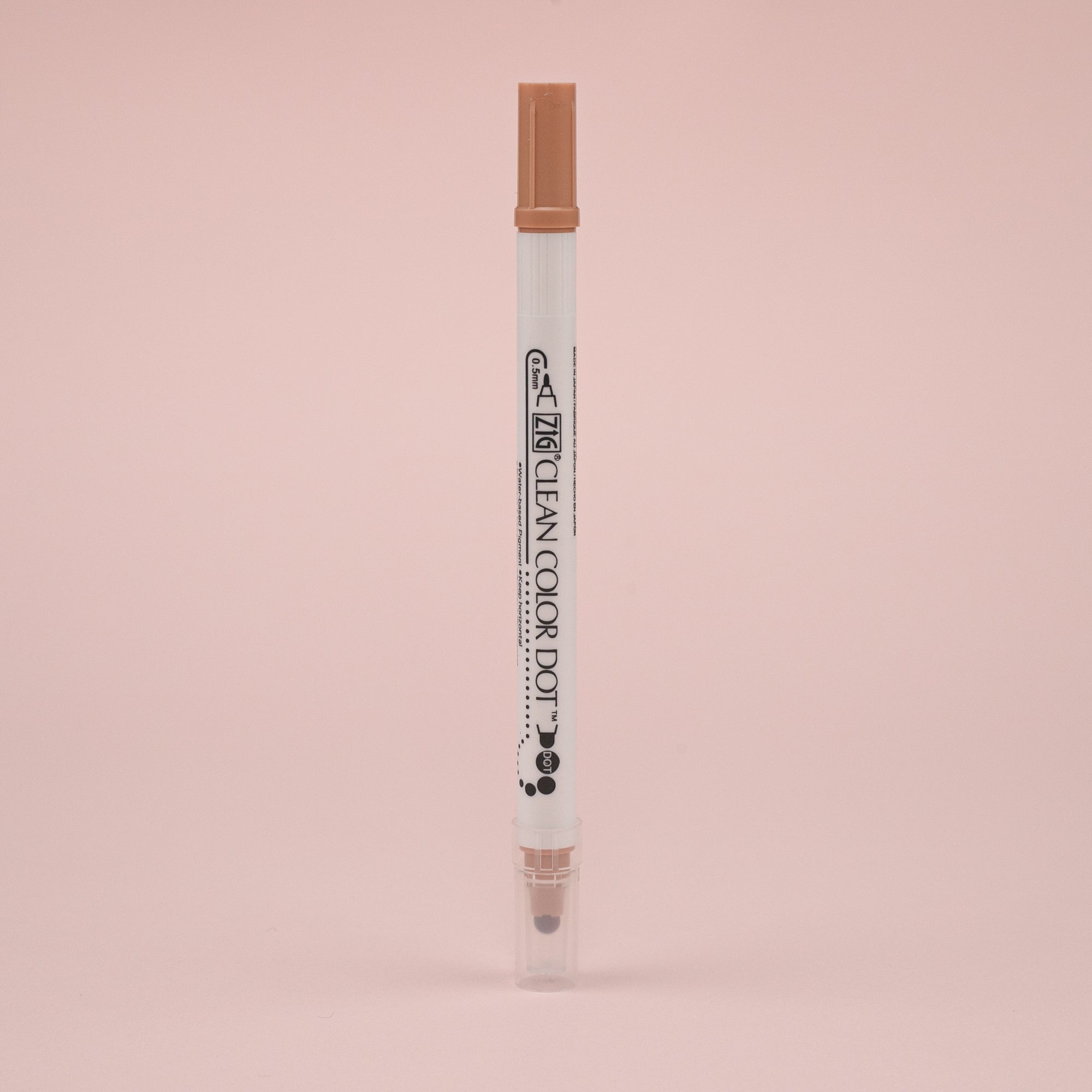 Kuretake ZIG Clean Color Dot Double-Sided Marker - Fawn 064 - Stationery Pal