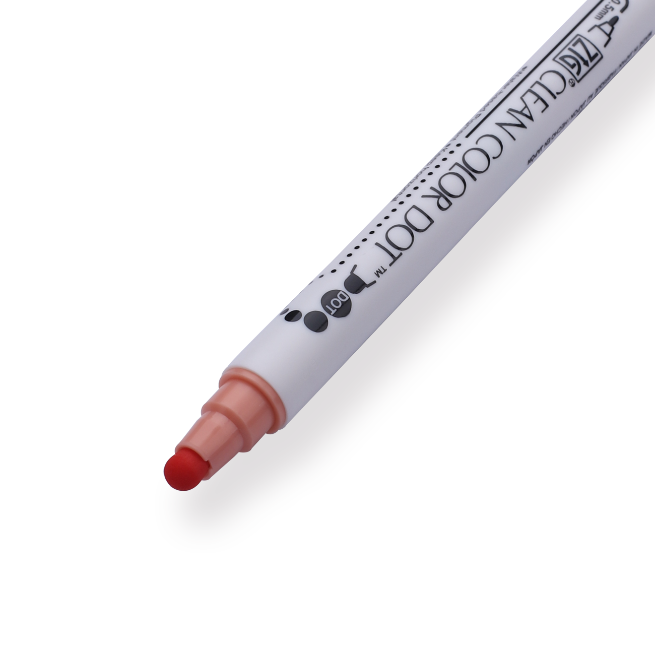 Kuretake ZIG Clean Color Dot Double-Sided Marker - Island Coral 207 - Stationery Pal