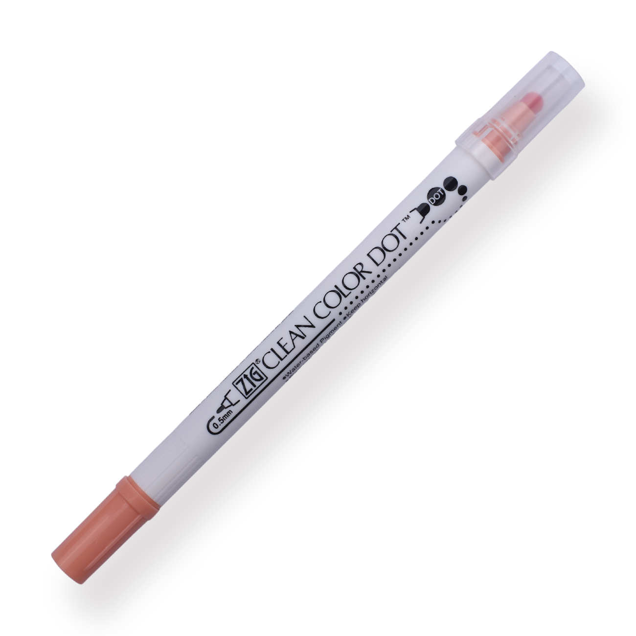 Kuretake ZIG Clean Color Dot Double-Sided Marker - Island Coral 207 - Stationery Pal