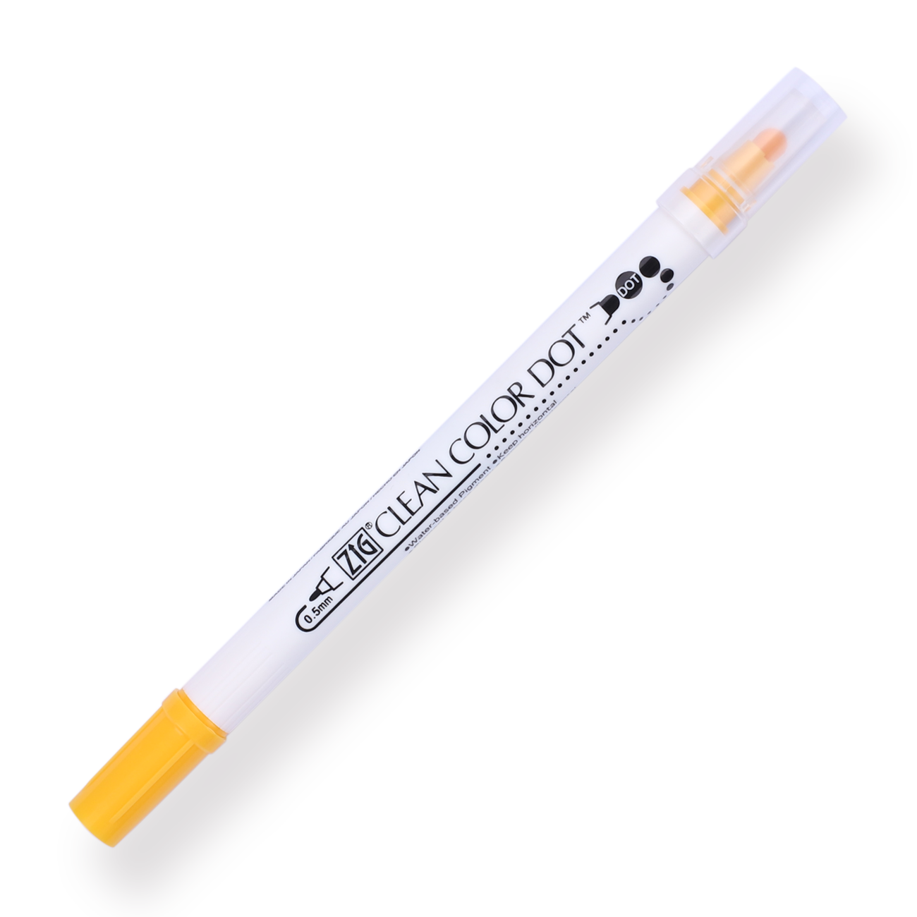 Kuretake ZIG Clean Color Dot Double-Sided Marker - Summer Sun 503 - Stationery Pal