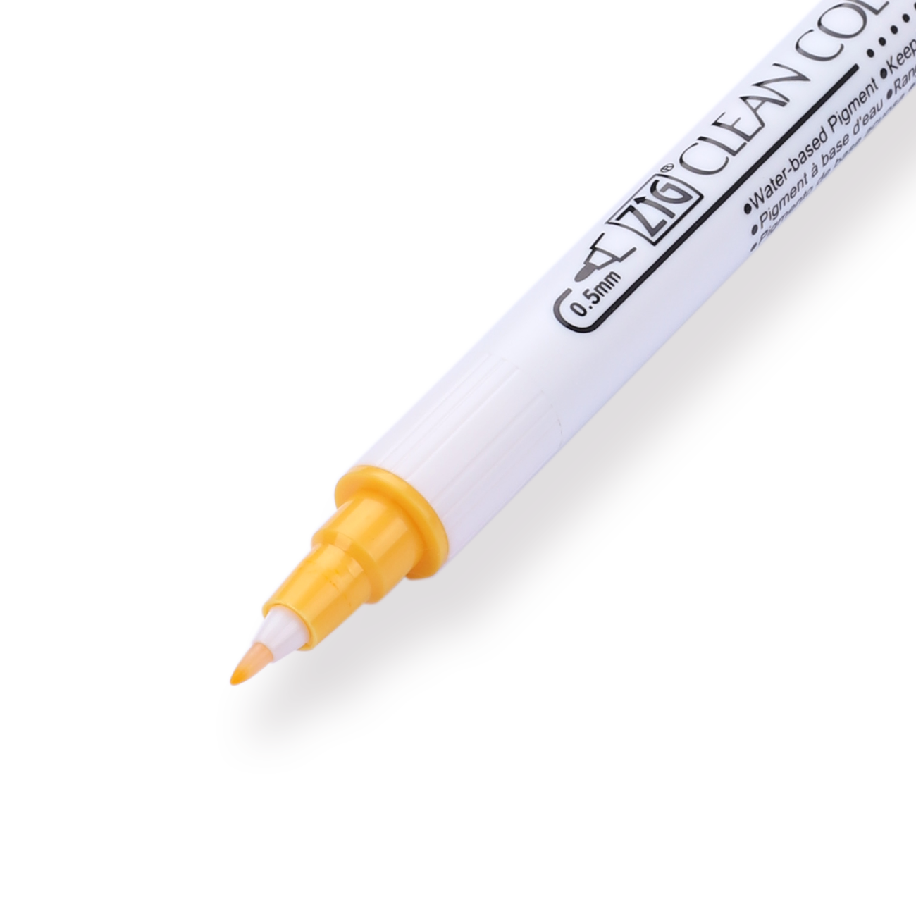 Kuretake ZIG Clean Color Dot Double-Sided Marker - Summer Sun 503 - Stationery Pal