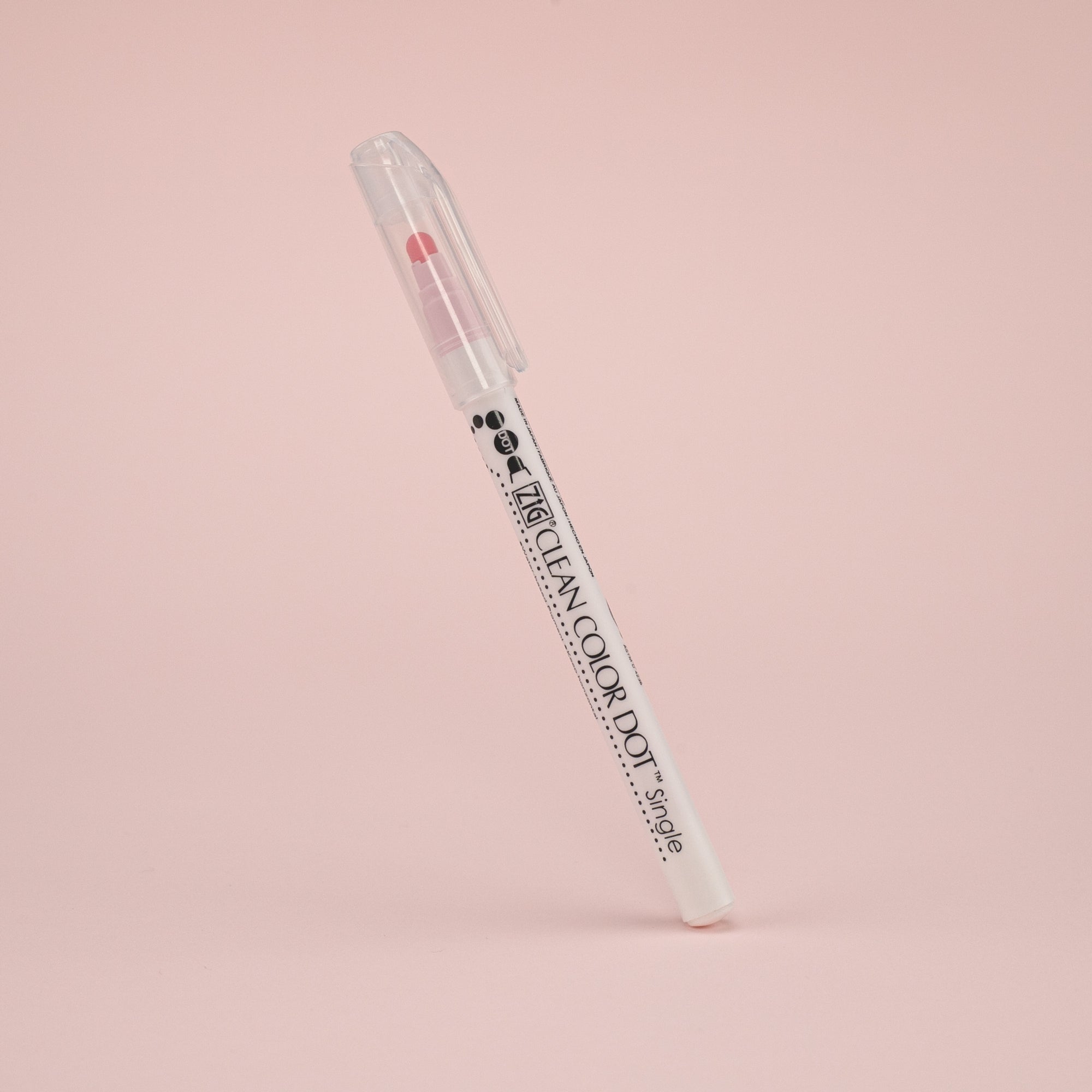 Kuretake Zig Clean Colour Dot Single Marker -  6 Colors Set - Stationery Pal