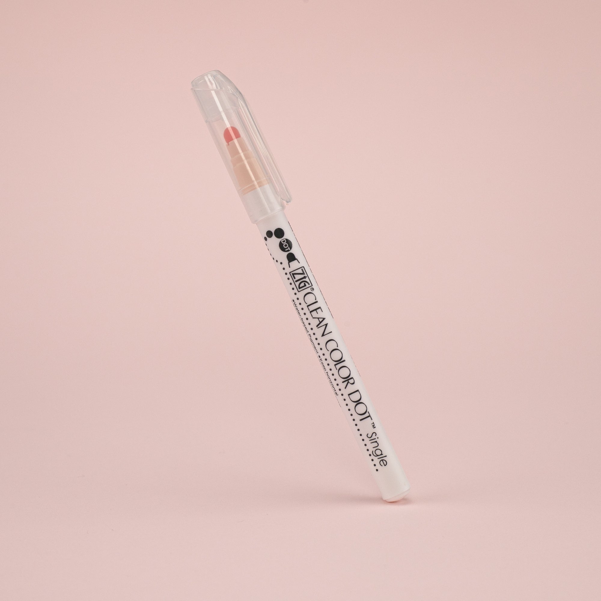 Kuretake Zig Clean Colour Dot Single Marker -  6 Colors Set - Stationery Pal