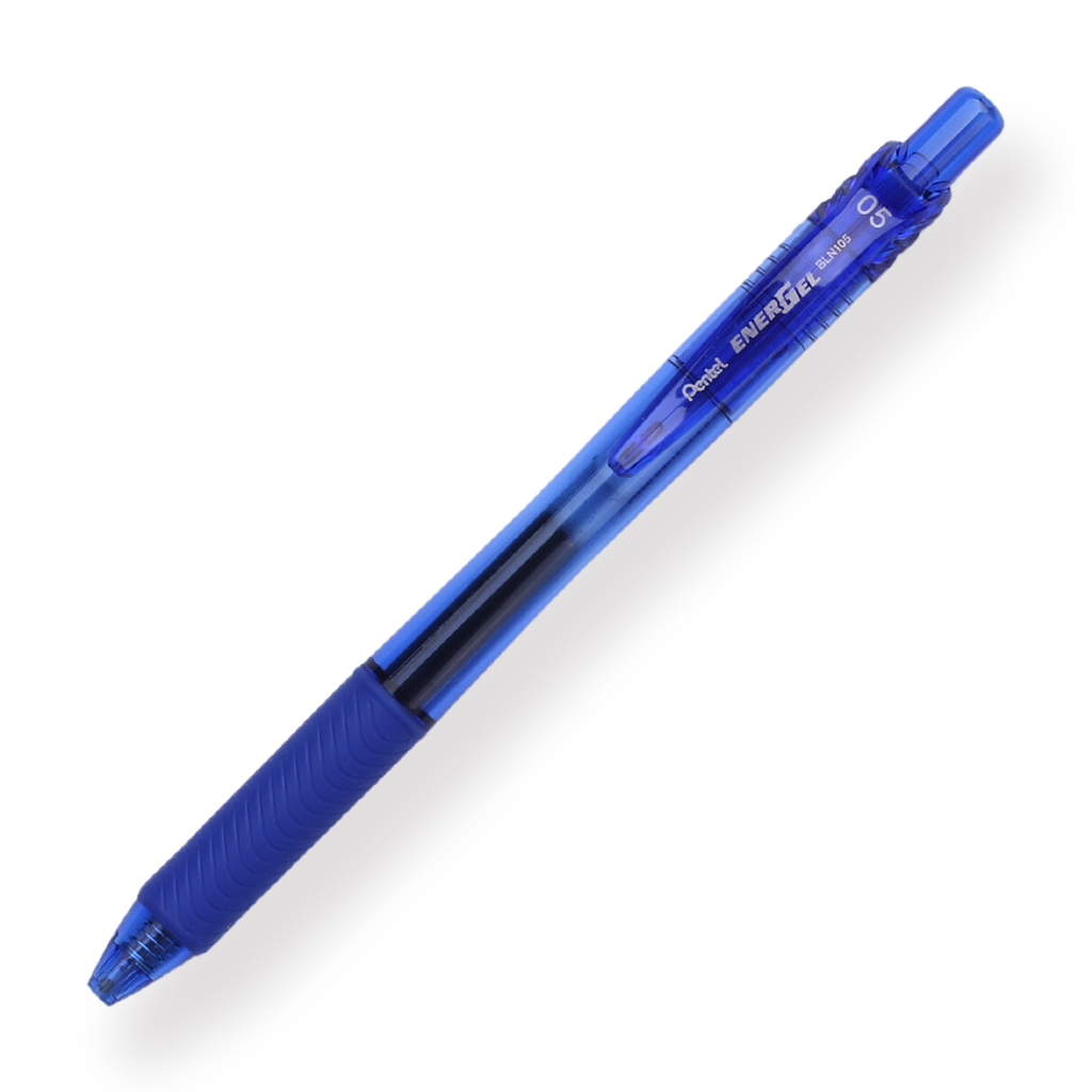 Pentel EnerGel-X Gel Pen - Needle-Point - 0.5 mm - Blue - Stationery Pal