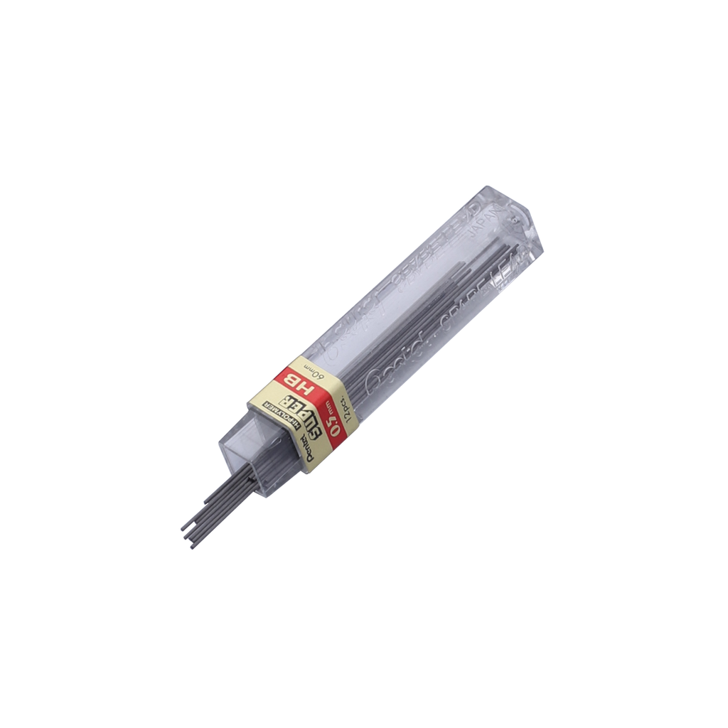 Pentel Super Hi-Polymer Refill Leads - 0.5 mm - HB - Stationery Pal