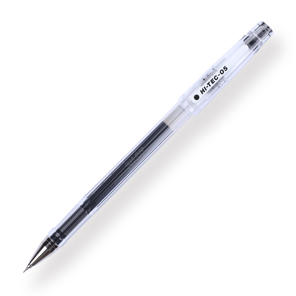 Pilot Hi-Tec-C Gel Pen - 0.5 mm - Black - Stationery Pal