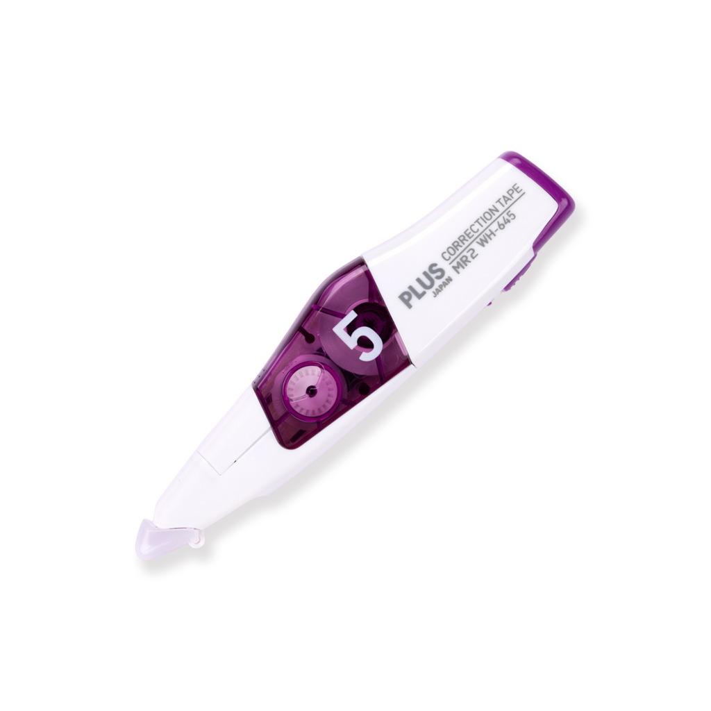 Plus Whiper MR2 Correction Tape Sweet Color Series - Purple - Stationery Pal