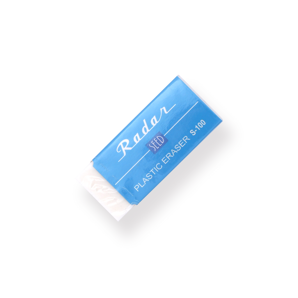 Seed Plastic Eraser Radar S-100 - Large - Stationery Pal