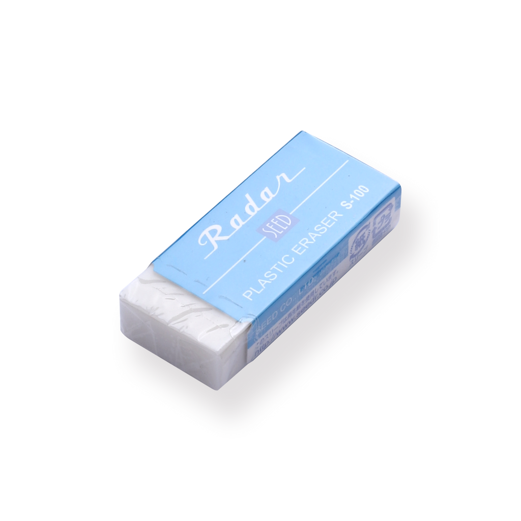 Seed Plastic Eraser Radar S-100 - Large - Stationery Pal