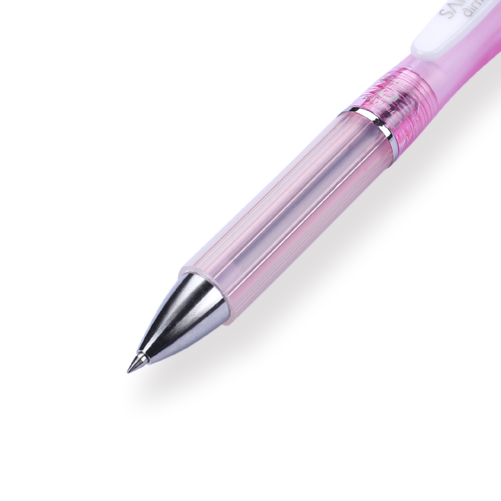 Zebra Sarasa Dry Airfit Ballpoint Pen - 0.4 mm - Black - Pink Body - Stationery Pal