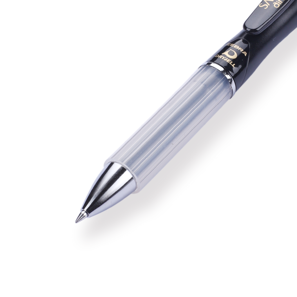 Zebra Sarasa Dry Airfit Ballpoint Pen - 0.5 mm - Black - Black Body - Stationery Pal